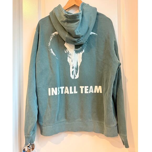 Dickies X Nys Double Logo Hoodie Install Team Size Large Rare‎ Hooded - Picture 4 of 11